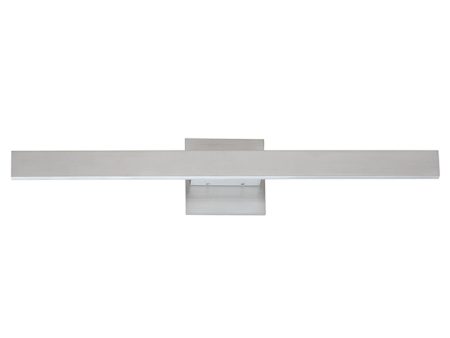 Alumilux: Line 24 inch LED Outdoor Wall Sconce Satin Aluminum on Sale