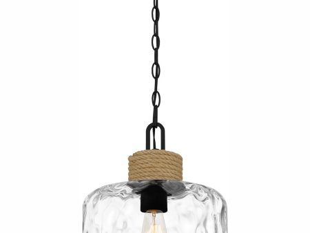 Baltic 1-light Mini Pendant Matte Black Online now