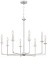 Prescott 8-light Chandelier Brushed Nickel Cheap