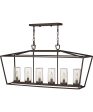 Alford Place 6-Light Outdoor Six Light Linear in Oil Rubbed Bronze Discount