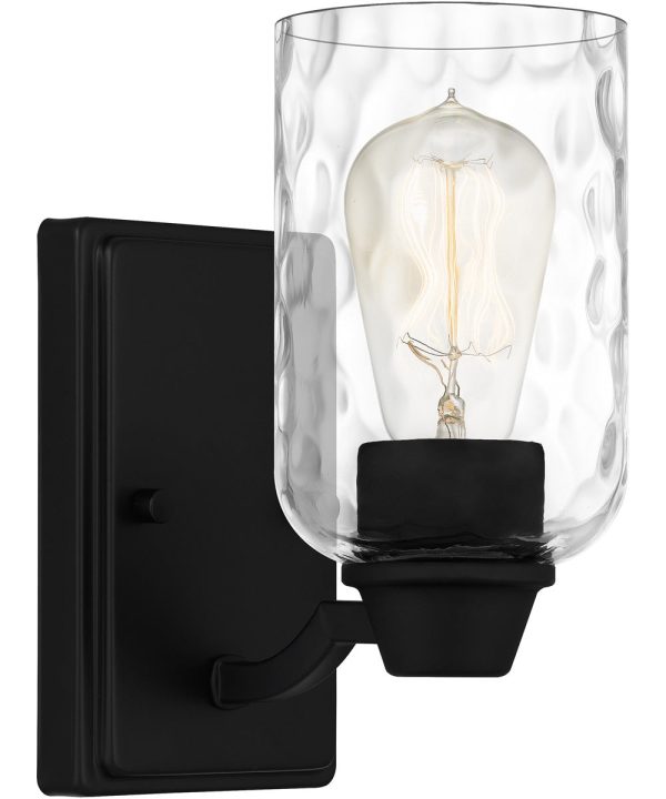 Acacia Small 1-light Wall Sconce Matte Black Discount