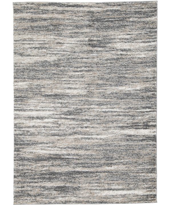 5 x7  Gizela Medium Rug Ivory Beige Gray on Sale