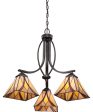 Asheville 3-light Chandelier Valiant Bronze Online