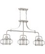 Trilogy 3-light Island Light Brushed Nickel Discount