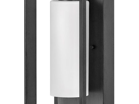 Rhodes 1-Light Medium Outdoor Wall Mount Lantern in Brushed Graphite on Sale