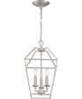 Aviary 3-light Pendant Brushed Nickel Hot on Sale