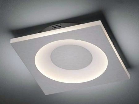 12 W Atlanta LED Ceiling Light Nickel-Matte Online Sale