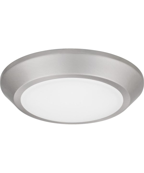 Verge  Flush Mount Brushed Nickel Discount