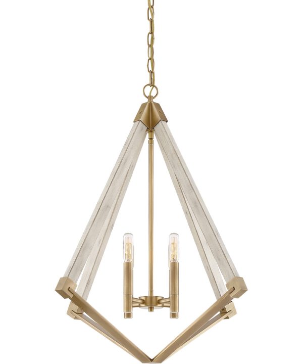 Viewpoint 4-light Pendant Weathered Brass Discount