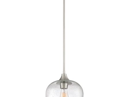 Towne Small 1-light Mini Pendant Brushed Nickel For Cheap