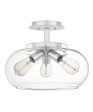 Andrews 3-light Semi Flush Mount Polished Chrome Online