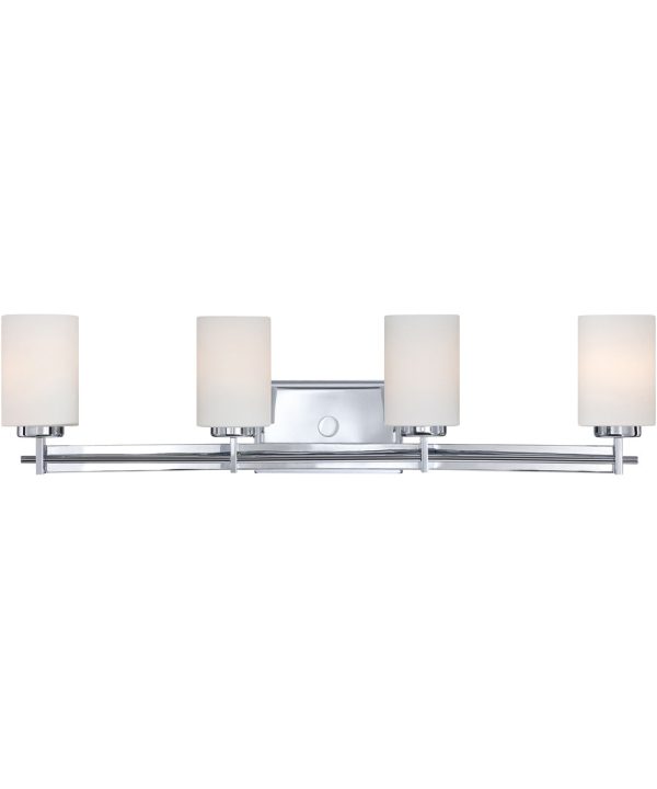 Taylor Extra Large 4-light Bath Light Polished Chrome Online Sale