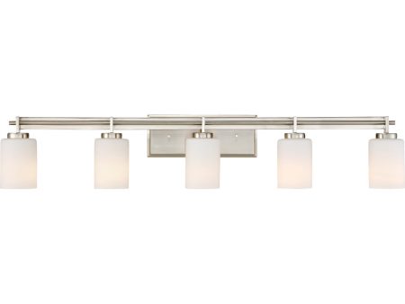 Taylor 5-light Bath Light Brushed Nickel Online