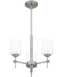 Aria 3-light Pendant Antique Polished Nickel on Sale