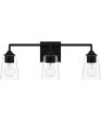 Thoresby Large 3-light Bath Light Matte Black Sale