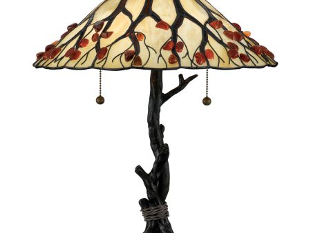 Whispering Wood Small 2-light Table Lamp Valiant Bronze Sale