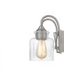 Bartley Medium 2-light Bath Light Brushed Nickel For Discount