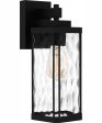 Balchier Small 1-light Outdoor Wall Light Matte Black Hot on Sale