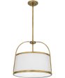 York 4-light Pendant Weathered Brass Online Hot Sale