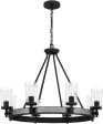 Alpine 8-light Chandelier Earth Black Hot on Sale