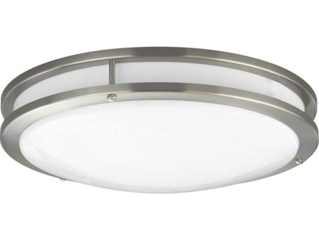 1-Light 14  LED Flush Mount Brushed Nickel Online