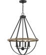 Bartlett 4-light Pendant Earth Black Online