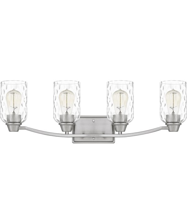 Acacia Extra Large 4-light Bath Light Brushed Nickel Online Sale