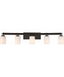 Taylor 5-light Bath Light Western Bronze For Sale