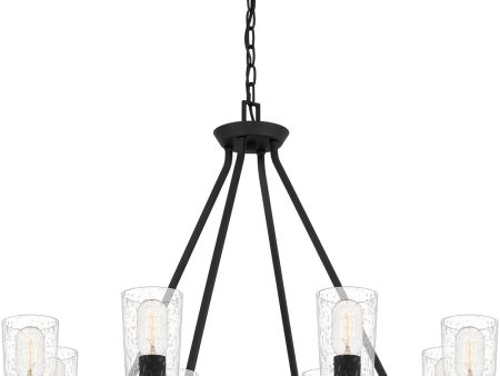 Alpine 8-light Chandelier Earth Black Hot on Sale