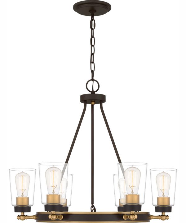 Atwood 6-light Chandelier Old Bronze Online