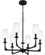 Hough 6-light Chandelier Mystic Black Online