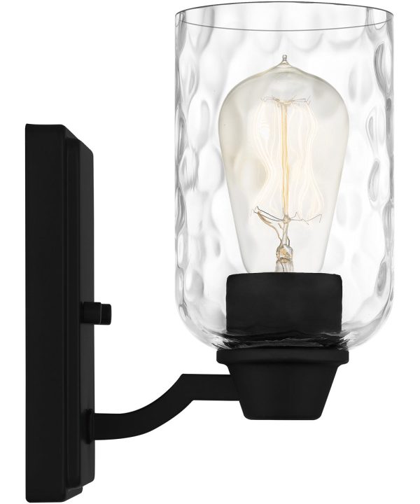 Acacia Small 1-light Wall Sconce Matte Black Discount