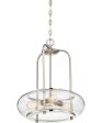 Trilogy 3-light Pendant Brushed Nickel Hot on Sale