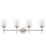 Aria Extra Large 4-light Bath Light Brushed Nickel Sale