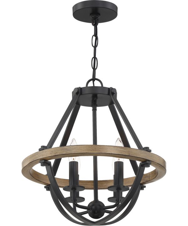 Bartlett 4-light Pendant Earth Black Online Hot Sale