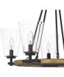 Hearst 5-light Chandelier Matte Black For Sale