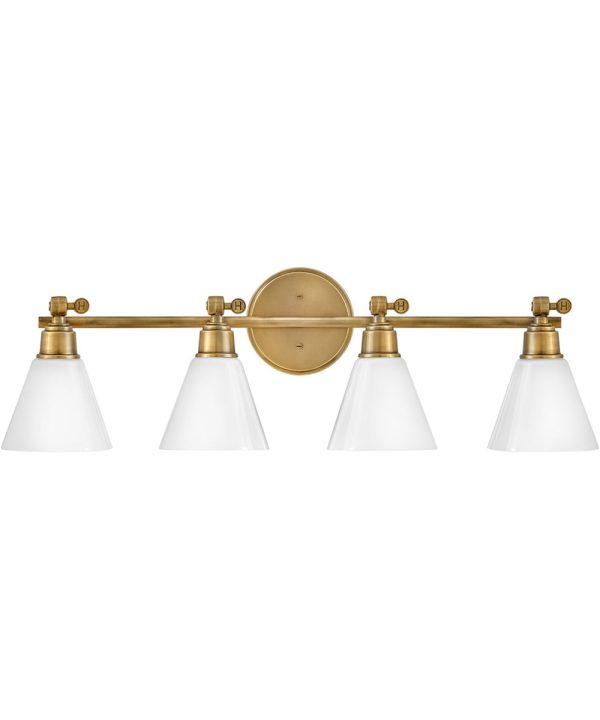 Arti 4-Light Four Light Vanity in Heritage Brass Discount