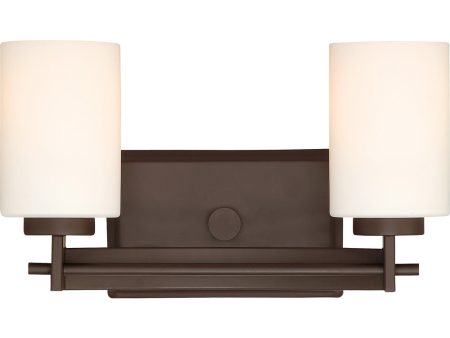 Taylor Medium 2-light Bath Light Western Bronze Supply