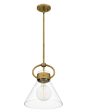 Webster Small 1-light Mini Pendant Weathered Brass Discount