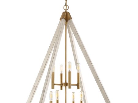 Viewpoint 8-light Pendant Weathered Brass Online Hot Sale