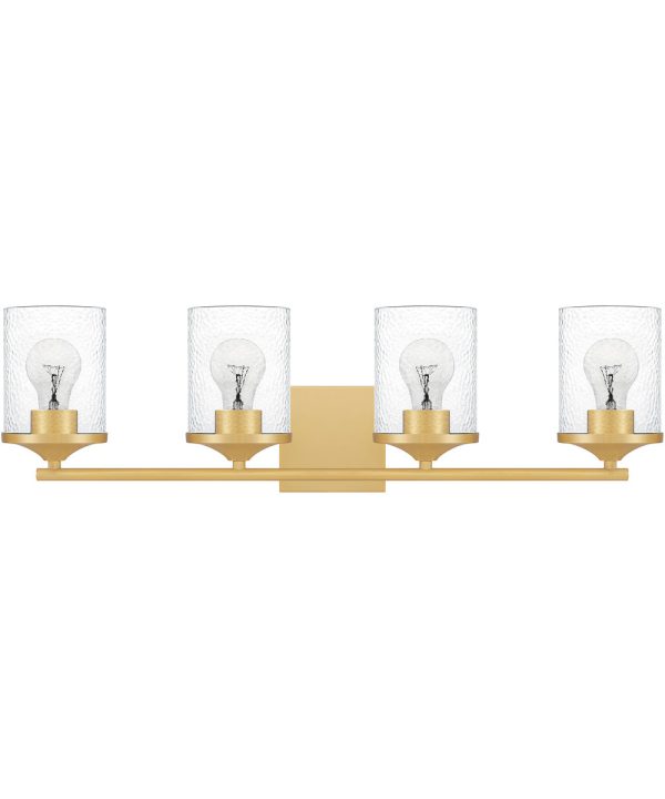 Abner Extra Large 4-light Bath Light Aged Brass For Cheap