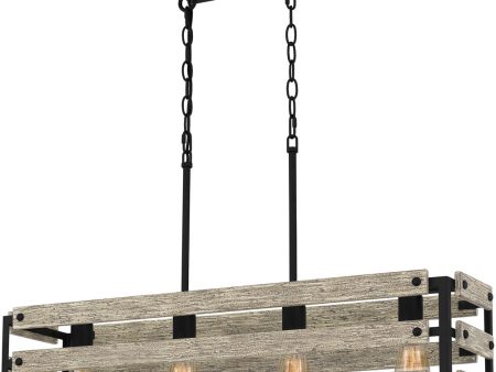 Ashburn 4-light Island Light Earth Black on Sale