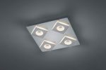 17 W Atlanta LED Ceiling Light Nickel-Matte Online now