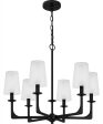 Hough 6-light Chandelier Mystic Black Online