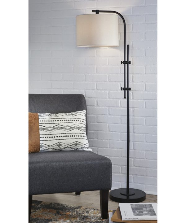 Baronvale Metal Floor Lamp (1 CN) Black Online