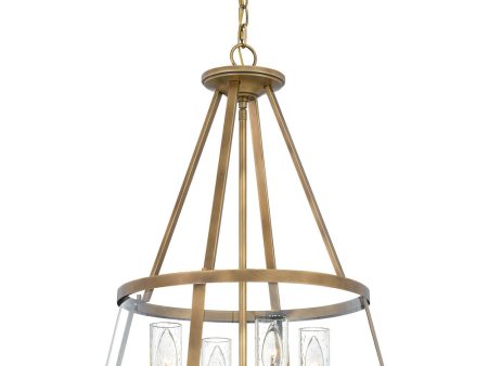 Barlow 4-light Pendant Weathered Brass For Cheap