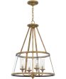 Barlow 4-light Pendant Weathered Brass For Cheap