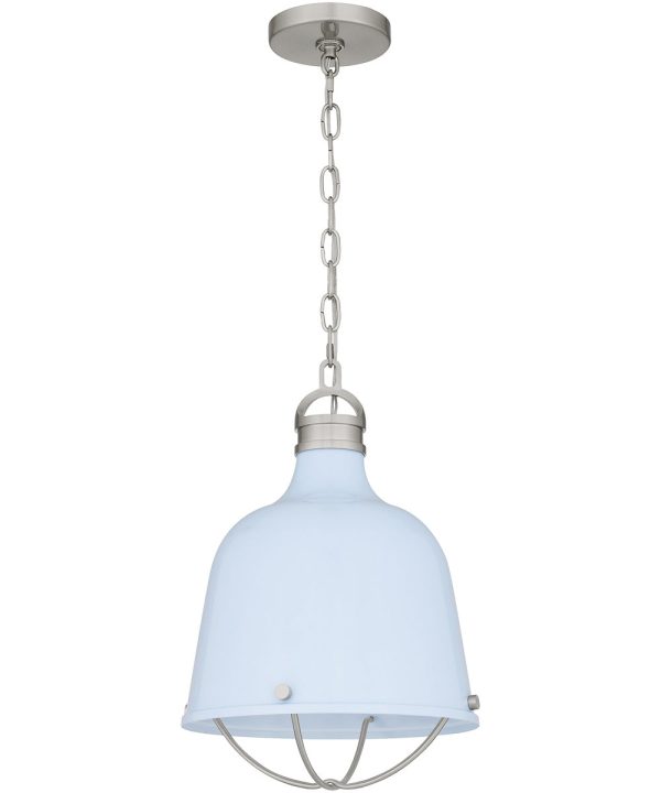 Adlington Small 1-light Mini Pendant Brushed Nickel Hot on Sale