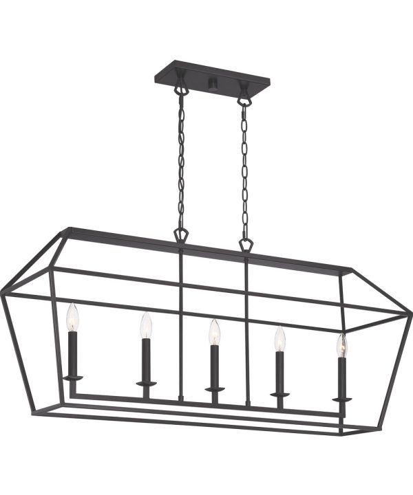 Aviary 5-light Island Light Palladian Bronze Cheap