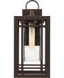 Pelham Large 1-light Outdoor Wall Light  Coastal Armour Aluminum Western Bronze Online now